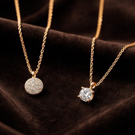 colliers-or-fond-velours-brillant