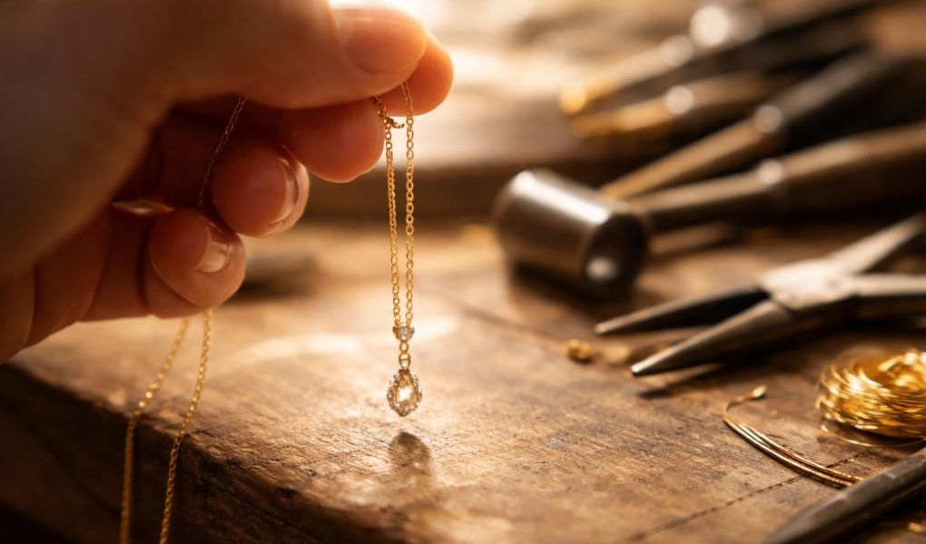 main-collier-dore-outils-bijoutier