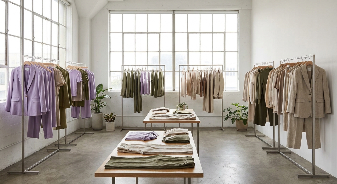 collection d'ensembles femme deux pièces tendance présentée sur une boutique en ligne, coloris variés et coupes modernes